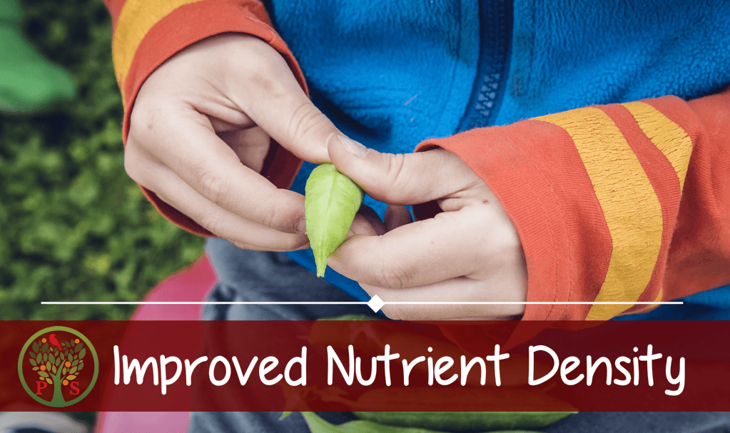 Composting improves food