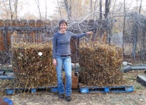 Julie Composting piles