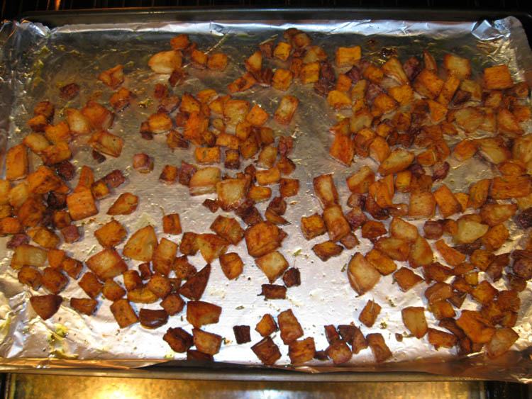 All ready roasted vegetables