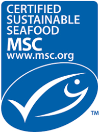 Certified sustainable seafood label